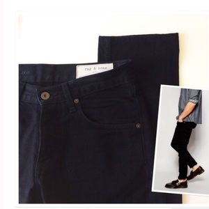 Rag and Bone RB Jay 23x Black Resin Straight | 36